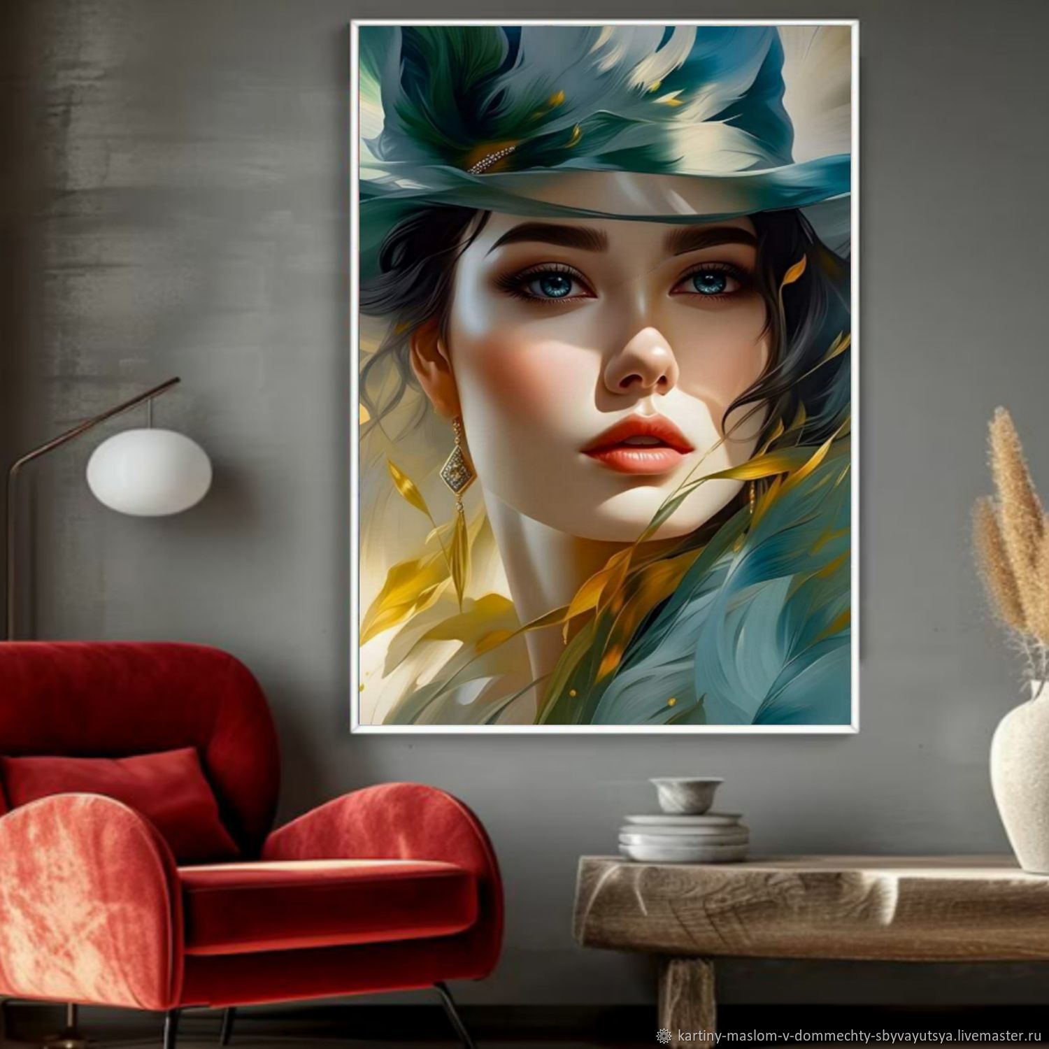 Портрет по фото на заказ Картины маслом в интернет-магазине Ярмарка ...