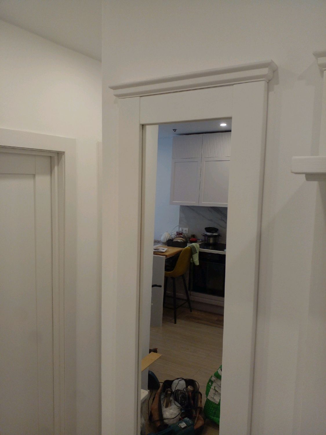 Зеркало в деревянной раме в скандинавском стиле на заказ в интернет ...