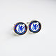 Cufflinks silver plated Chelsea (large). Cuff Links. Linda (LKdesign). Online shopping on My Livemaster.  Фото №2
