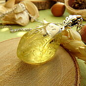 Украшения handmade. Livemaster - original item pendant with citrine. Handmade.
