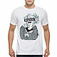 Cotton T-shirt 'My Hero Academy - Waifu', T-shirts and undershirts for men, Moscow,  Фото №1