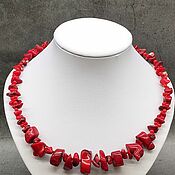Украшения handmade. Livemaster - original item Necklace natural red wild coral. Handmade.