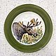 Painted porcelain Collection of plates in a Hunting restaurant. Plates. ArtFlera (artflera). My Livemaster. Фото №4