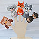 Finger gymnastics: forest animals. Puppet show. Children's mood. Online shopping on My Livemaster.  Фото №2