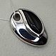 Order Silver pendant with black onyx 19h9 mm. yakitoriya. Livemaster. . Pendants Фото №3