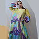 Felted dress ' Irises', Dresses, Verhneuralsk,  Фото №1