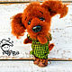 Alex the Red dog toy. Stuffed Toys. sToryToys. My Livemaster. Фото №4