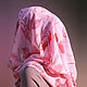 Готовый хиджаб, Бонита "Малина", трикотаж шифон. Палантины. Art-Djannat. Ярмарка Мастеров.  Фото №5
