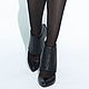 Gaiters from genuine leather. Leg warmers. Lollypie - Modiste Cat. Online shopping on My Livemaster.  Фото №2