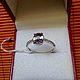 Кольцо с природным танзанитом без обработки 1.58ct, 925. Кольца. OLVIKSOL JEWELRY STORE. Ярмарка Мастеров.  Фото №6