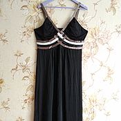 Винтаж: Платье с открытой спиной "Роковая красотка", р. 54, Австралия винтаж
