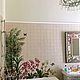 Tiles and tiles: Bathroom panels of Orchids and hummingbirds. Tile. Flera Daminova Rospis farfora. (artflera). Интернет-магазин Ярмарка Мастеров.  Фото №2