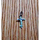 Маленький православный крест серебро 925. Крестик. Castorkin&Сo. Интернет-магазин Ярмарка Мастеров.  Фото №2