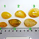 The pendants, cabochons 5 pieces of St-132, Cabochons, Svetlogorsk,  Фото №1