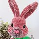 Toy Bunny Caramel knitted plush toy Hare toy rabbit. Stuffed Toys. vyazunchiki-lz (vyazunchiki-lz). My Livemaster. Фото №6