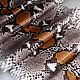 Кожа питона, шкура, ширина до 38 см IMP2104A. Кожа. CrocShop товары из экзотической кожи. Ярмарка Мастеров.  Фото №4