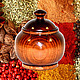 Potbelly small Wooden Bowl For spices Siberian Cedar #K17, Jars, Novokuznetsk,  Фото №1
