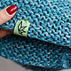 Order Warm the dressing of hemp, blue. Hemp bags and yarn | Alyona Larina (hempforlife). Livemaster. . Bandage Фото №3