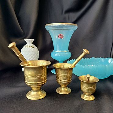 Винтаж ручной работы. Ярмарка Мастеров - ручная работа Винтаж: Ступки. Handmade.