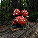 Amanita tea set. Tea & Coffee Sets. RognedaCraft - gifts with soul. Online shopping on My Livemaster.  Фото №2