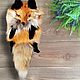 Phone case made of natural fur 'Fox Cub', Case, Nelidovo,  Фото №1