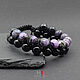 Men's bracelet 'Salem'. Bead bracelet. Hand Rocks | Handmade Jewerly. Online shopping on My Livemaster.  Фото №2