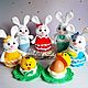 Knitted crafts for Easter, Stuffed Toys, St. Petersburg,  Фото №1