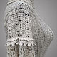 Crochet dress Emma. Ivory handmade maxi wedding or evening dress. Dresses. Crochet by Tsareva. Online shopping on My Livemaster.  Фото №2
