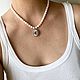 Чокер из натурального жемчуга. Чокер с подсветкой. Ожерелье. Чокер. 4NADYA Jewelry. Ярмарка Мастеров.  Фото №8