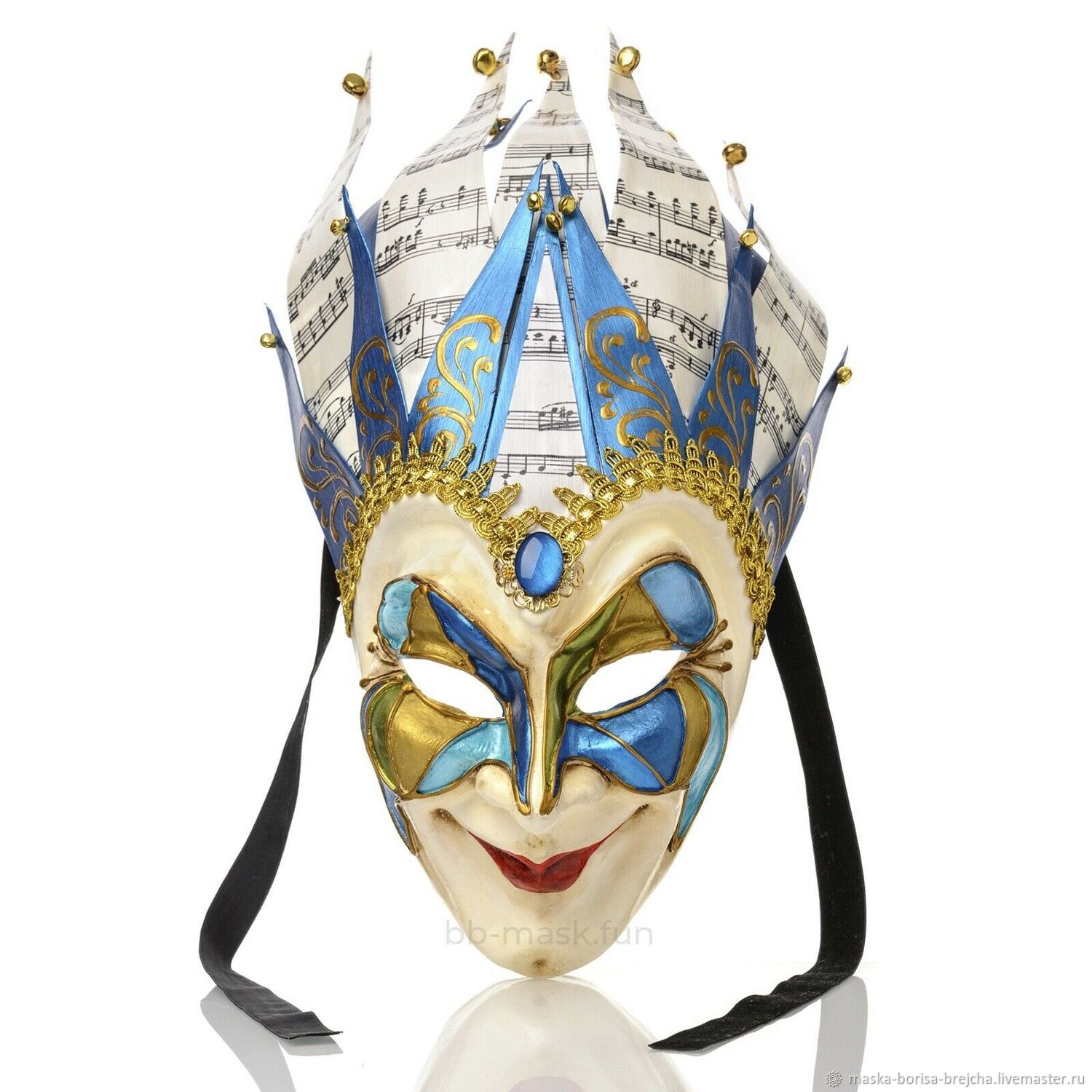 9b5cc00948ba13efe491f8395c9w dlya doma i interera maska borisa brejcha sinyaya venetsiansk Маска как у boris brejcha