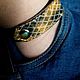Unisex leather bracelet combined with python skin. Cuff bracelet. Brave. My Livemaster. Фото №5