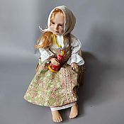 Куклы и игрушки handmade. Livemaster - original item Dolls. The doll in the Russian style.. Handmade.