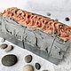 Подарок на 23 февраля Мужское мыло Вулкан с глиной черное мыло. Мыло. Инна Котова. Ярмарка Мастеров.  Фото №9