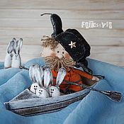 Куклы и игрушки handmade. Livemaster - original item Mazay and hares Doll texstile. Handmade.