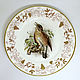 Painted porcelain. Plate 'Birds of England'. Plates. Frida Gots. Online shopping on My Livemaster.  Фото №2