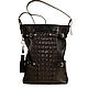 Сумка из кожи крокодила NATURE CROCO TAIL Black. Классическая сумка. Сумки из кожи ANGELDEMONS  design. Интернет-магазин Ярмарка Мастеров.  Фото №2