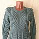 Knitted dress Scandinavian spring. Dresses. HOBBIMANIYA. Online shopping on My Livemaster.  Фото №2