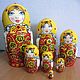 Dolls: Doll 'Khokhloma patterns', Dolls1, Omsk,  Фото №1