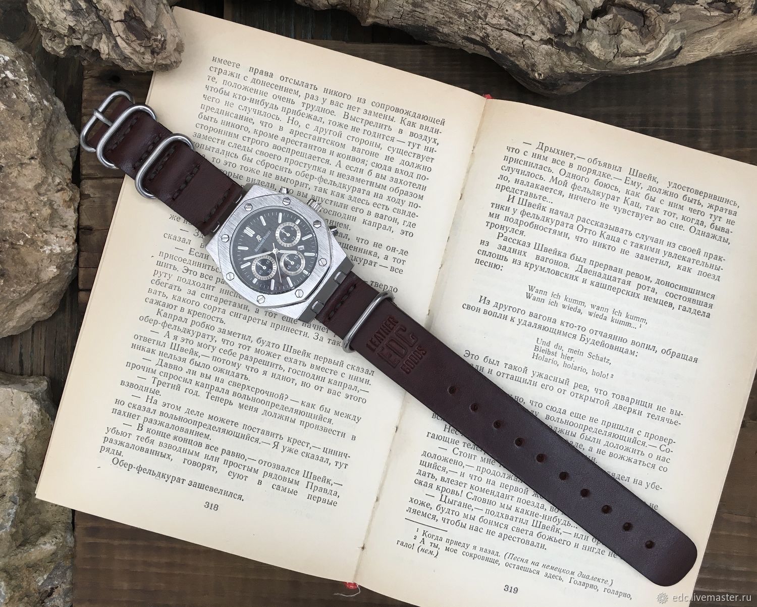 Watchband: 22 mm strap in the style of NATO strap, Watch Straps, Ivanovo,  Фото №1
