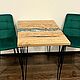 Cтол река из слэба карагача. Столы. Akutrau Woodworking. Интернет-магазин Ярмарка Мастеров.  Фото №2