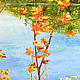 Oil painting with autumn landscape. Picture with autumn. Autumn landscape. Pictures. Zabaikalie. My Livemaster. Фото №4