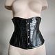 Заказать Корсет из натуральной кожи с бюском. Shi Corset (Анна). Ярмарка Мастеров. . Корсеты Фото №3