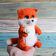 Заказать Plump Fox toy made of wool. ToysMari (handmademari). Ярмарка Мастеров. . Felted Toy Фото №3