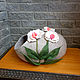 КотЭхауз,Эко-домик для домашнего питомца с 3д цветами. Орхидеи, Домик для питомца, Щелково,  Фото №1