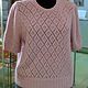Джемпер Ромбики. Джемперы. KnitMaster. Ярмарка Мастеров.  Фото №4