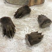 Материалы для творчества handmade. Livemaster - original item Otter feet. Handmade.