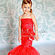 Children's dress 'Evening' (fish) Art.Four hundred sixty three. Childrens Dress. ModSister. My Livemaster. Фото №5