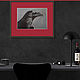  "Черный ворон" картина масляной пастелью. Картины. Картины LanArt. Ярмарка Мастеров.  Фото №6