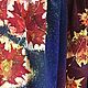 Платок "Листопад". Шарфы. Рената Абдуллина (Renata-batik). Интернет-магазин Ярмарка Мастеров.  Фото №2