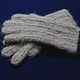 Men's knitted gloves Line. Gloves. Warm Yarn. My Livemaster. Фото №4